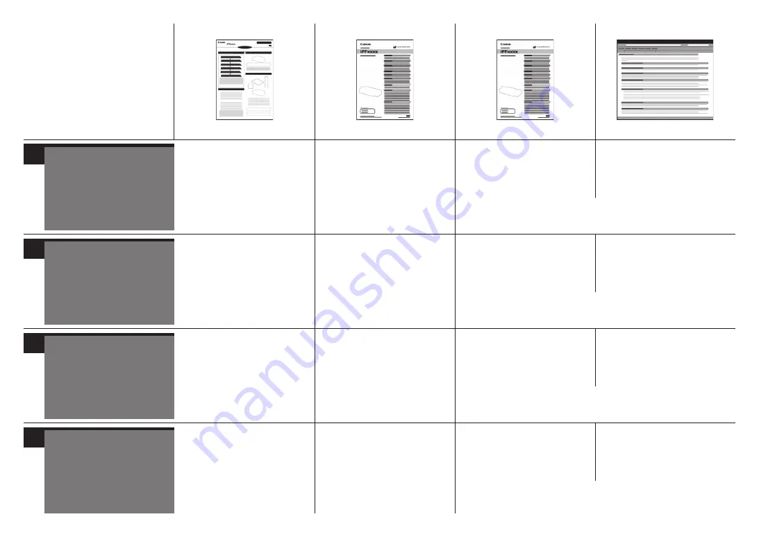 Canon iPF830 Series Quick Manual Download Page 10