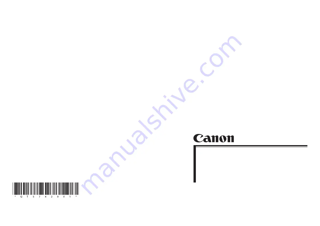 Canon iPF830 Series Quick Manual Download Page 24