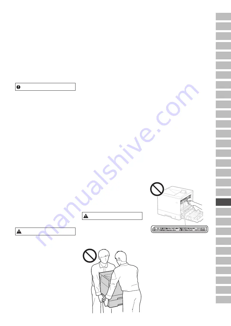 Canon LBP722Cdw Important Safety Instructions Manual Download Page 75