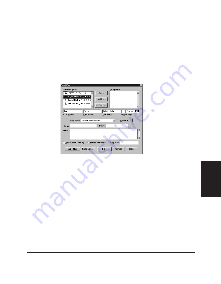 Canon MultiPASS C20 Software User'S Manual Download Page 66