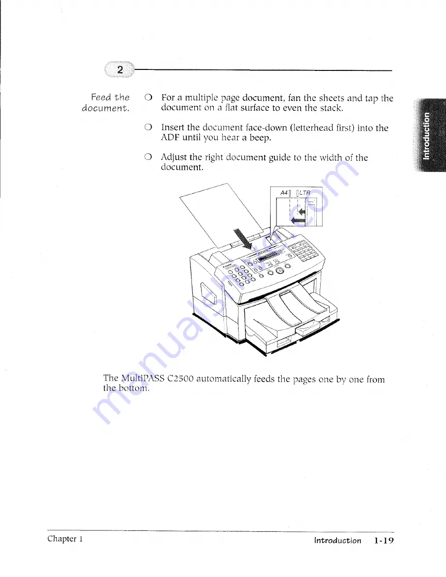 Canon MultiPASS C2500 User Manual Download Page 34