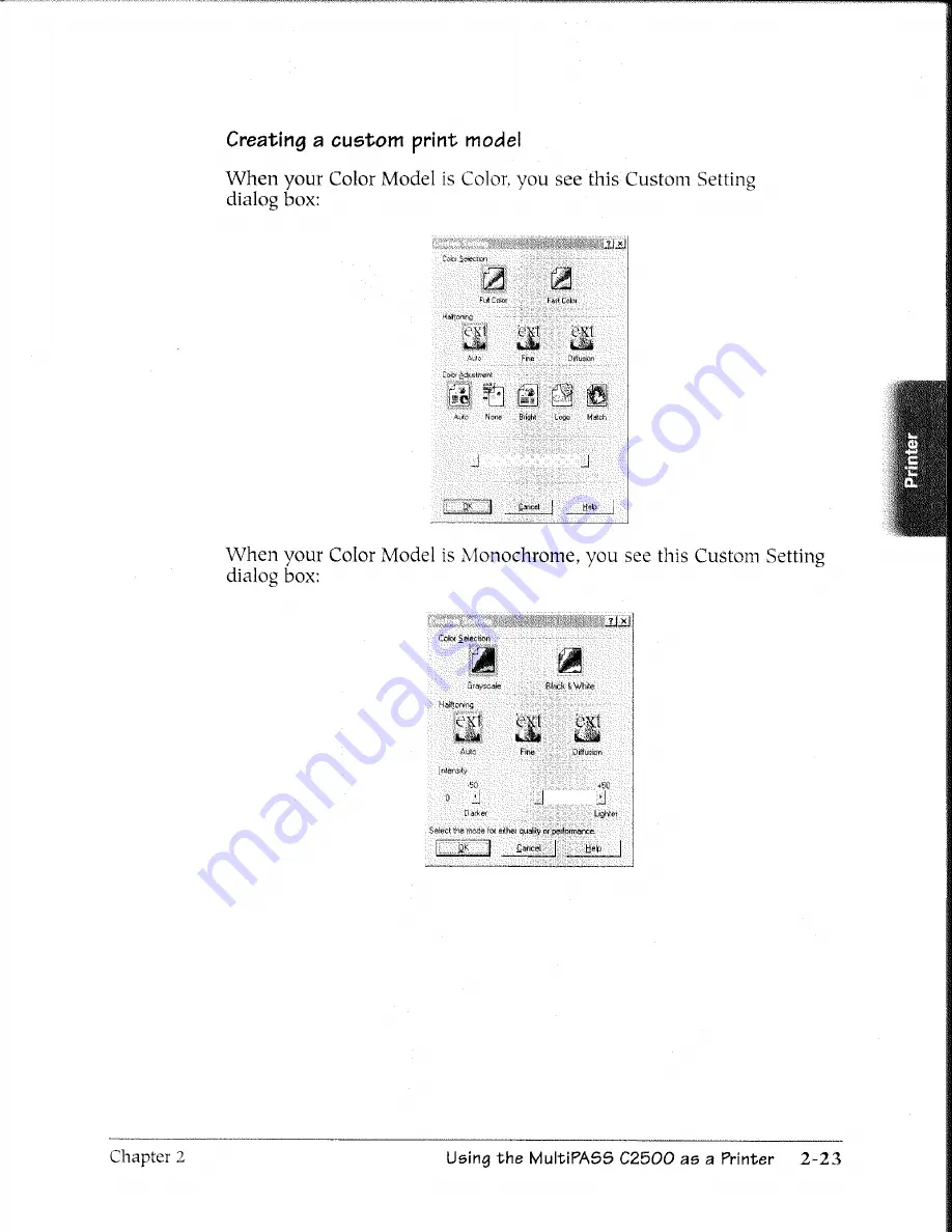 Canon MultiPASS C2500 User Manual Download Page 60