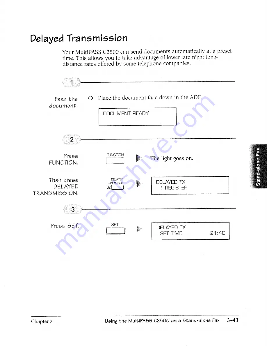 Canon MultiPASS C2500 User Manual Download Page 114