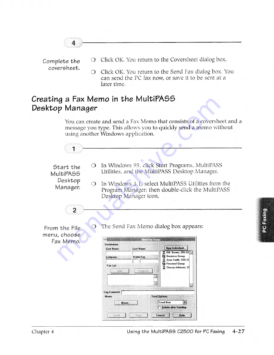 Canon MultiPASS C2500 User Manual Download Page 154