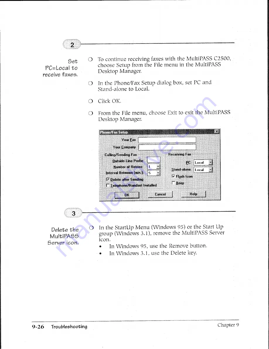 Canon MultiPASS C2500 User Manual Download Page 251