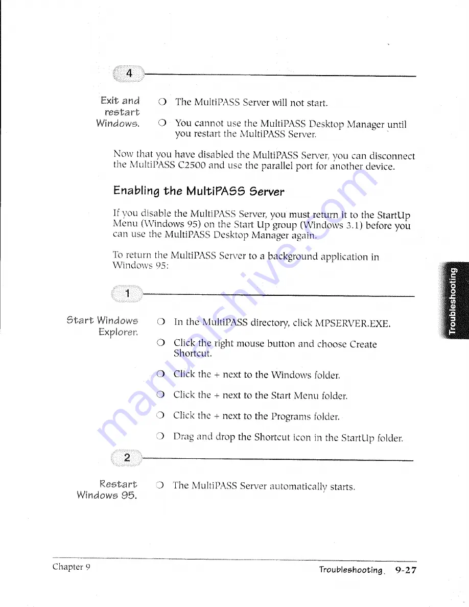 Canon MultiPASS C2500 User Manual Download Page 252