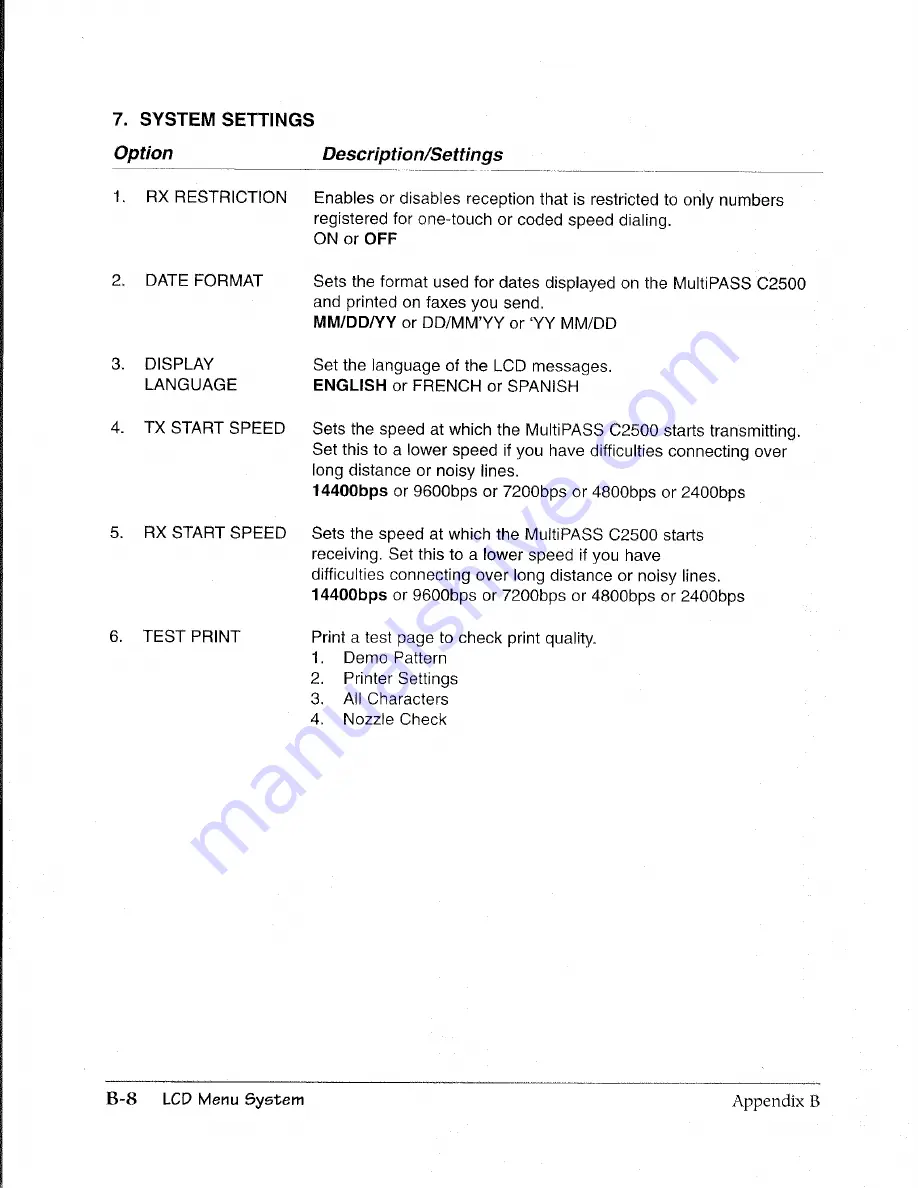 Canon MultiPASS C2500 User Manual Download Page 271