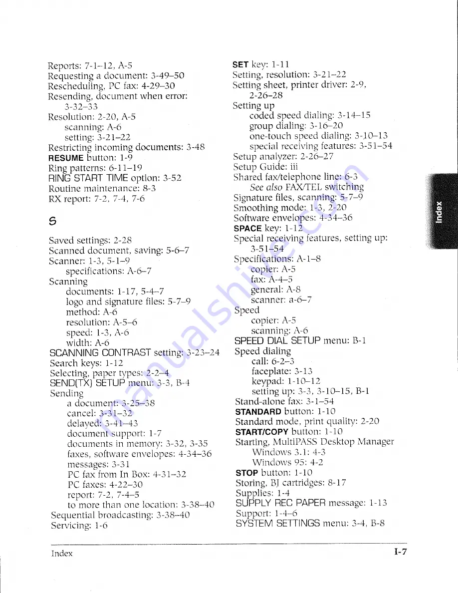 Canon MultiPASS C2500 User Manual Download Page 306