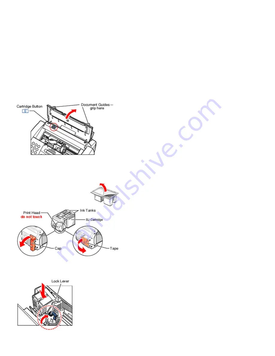 Canon MultiPASS C555 Quick Start Manual Download Page 4