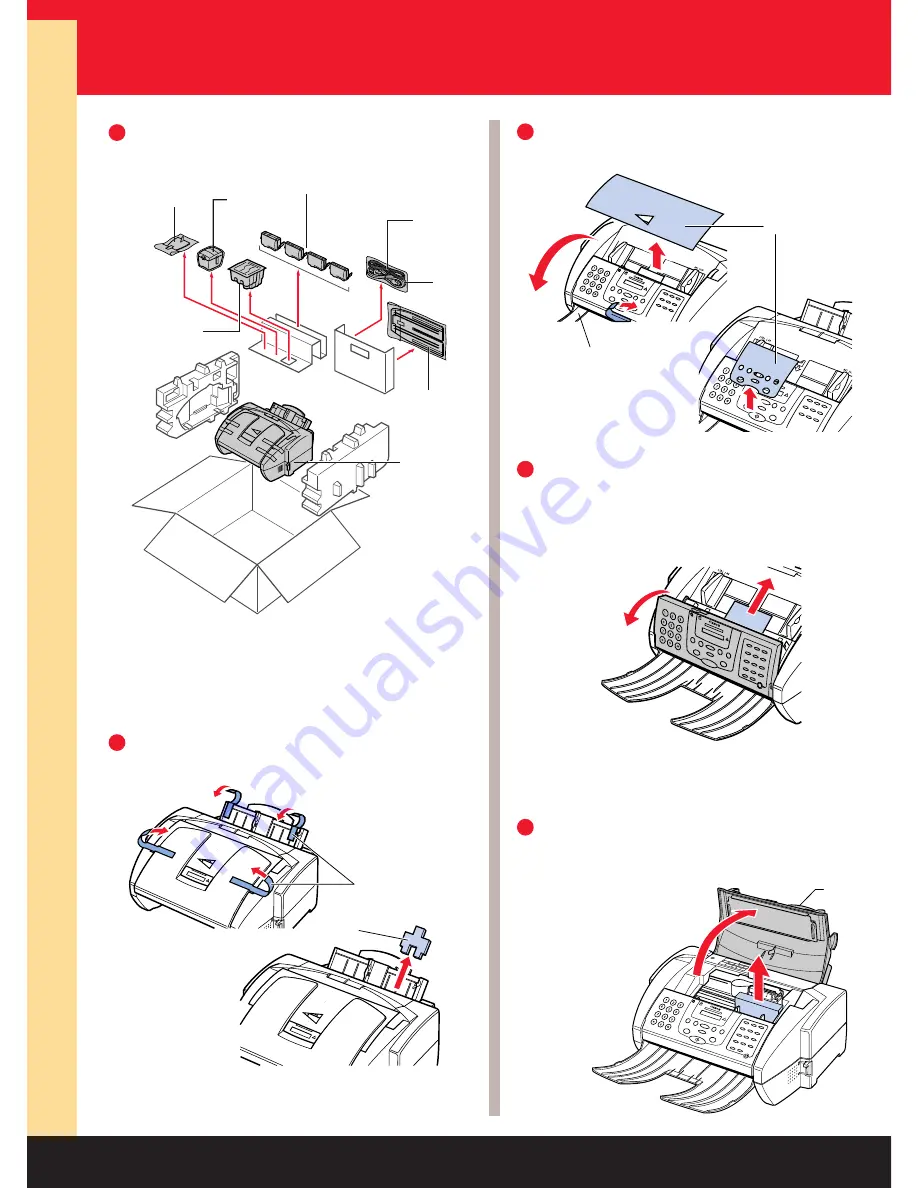 Canon MultiPASS C755 Quick Start Manual Download Page 1