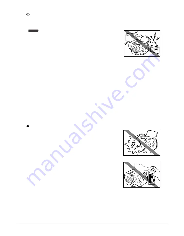 Canon MultiPASS F60 Basic Manual Download Page 9