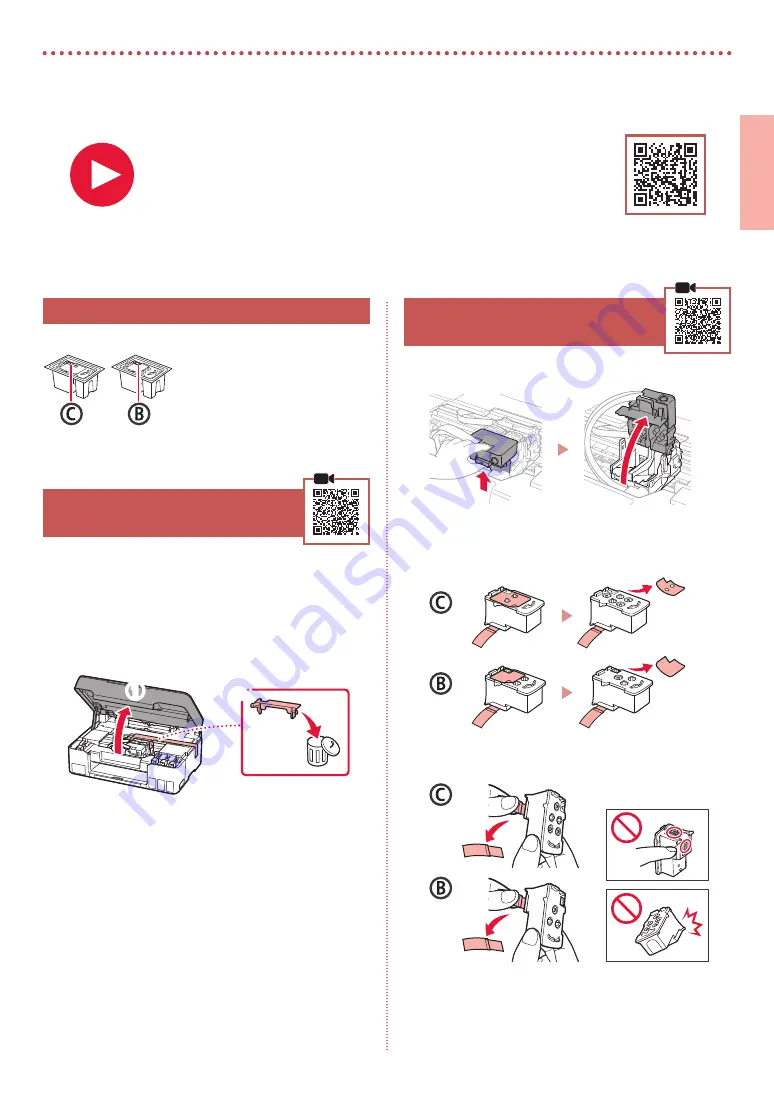 Canon PIXMA G2260 Getting Started Download Page 3