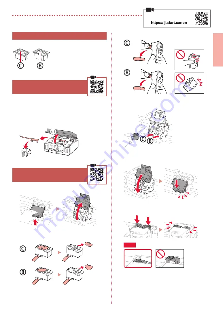 Canon PIXMA G6000 Series Getting Started Download Page 3