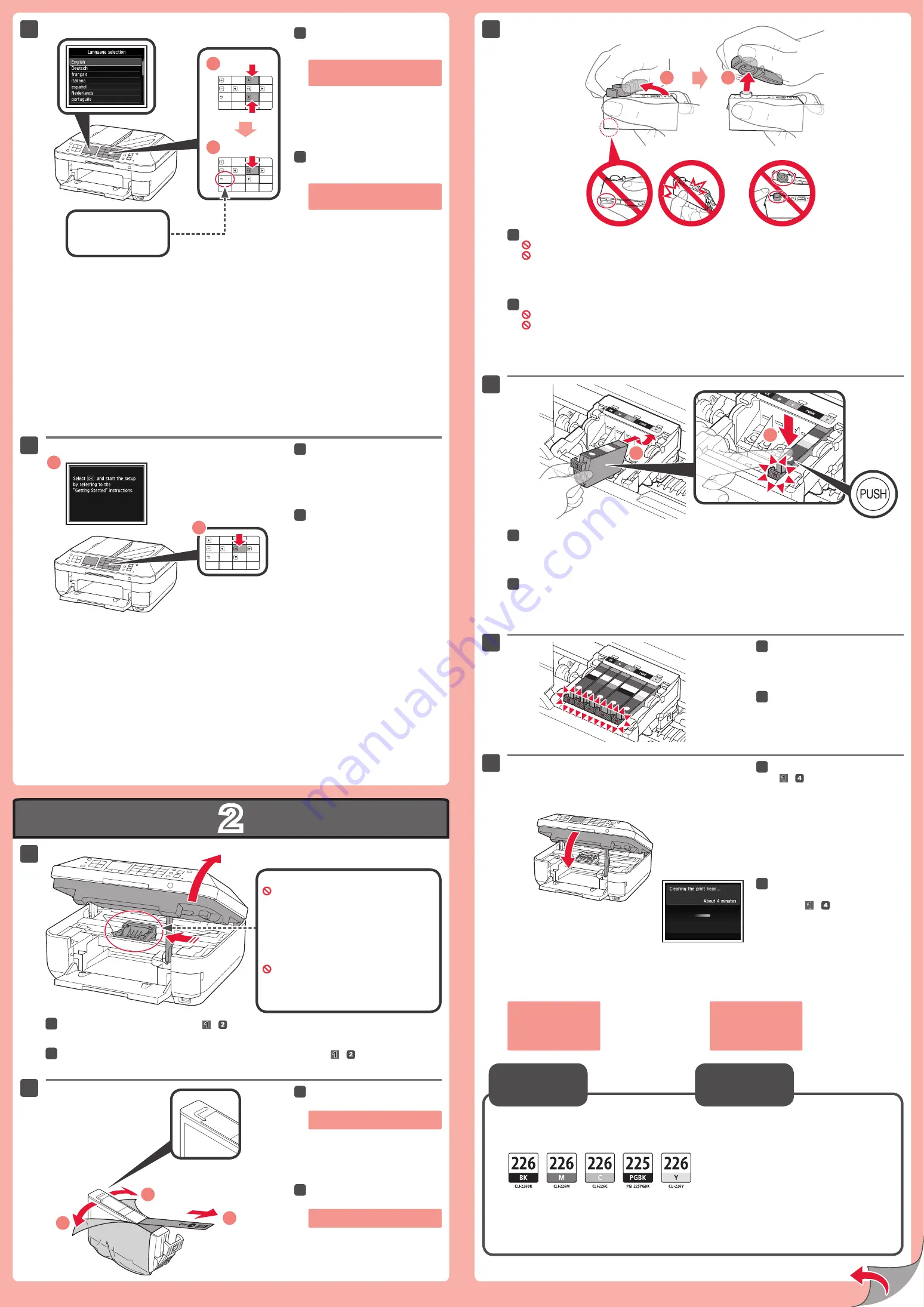 Canon PIXMA MX712 Getting Started Manual Download Page 2