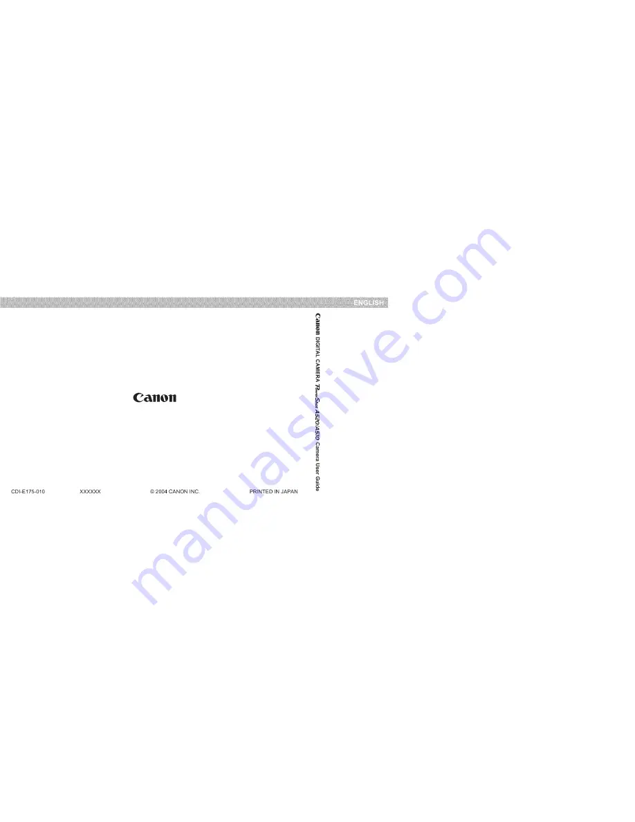 Canon PowerShot A520 Скачать руководство пользователя страница 164