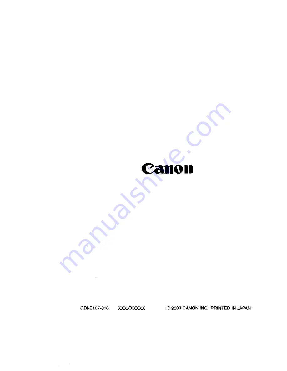 Canon POWERSHOT A80 - Digital Camera - 4.0... User Manual Download Page 219