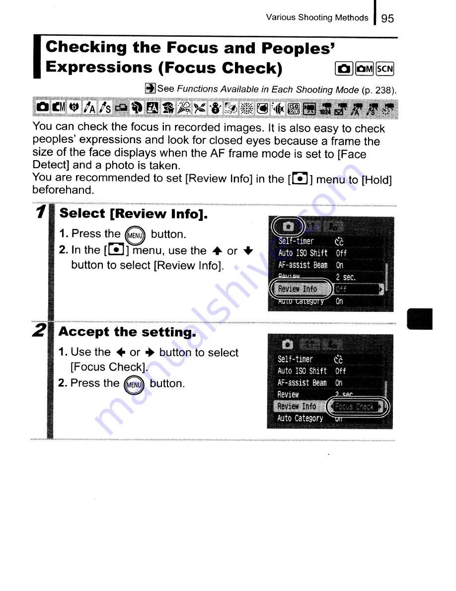 Canon PowerShot SD950 IS Digital ELPH User Manual Download Page 97