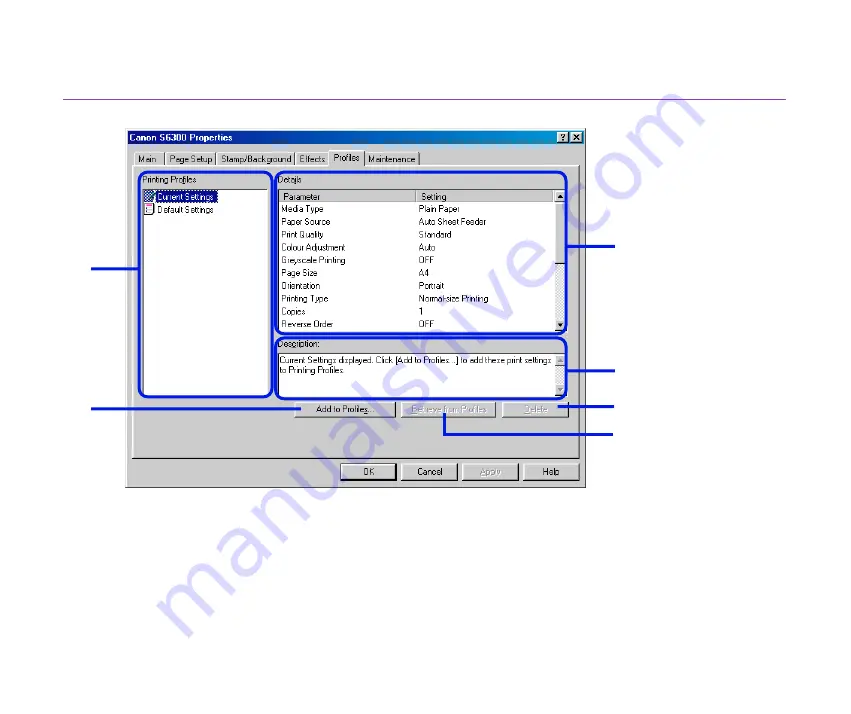 Canon S 6300 User Manual Download Page 31