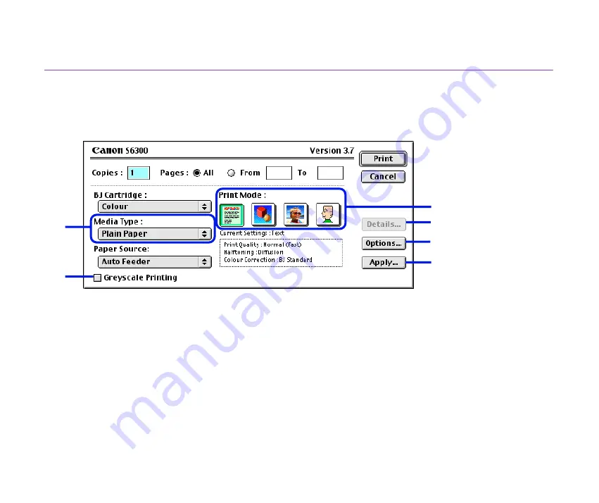 Canon S 6300 User Manual Download Page 46