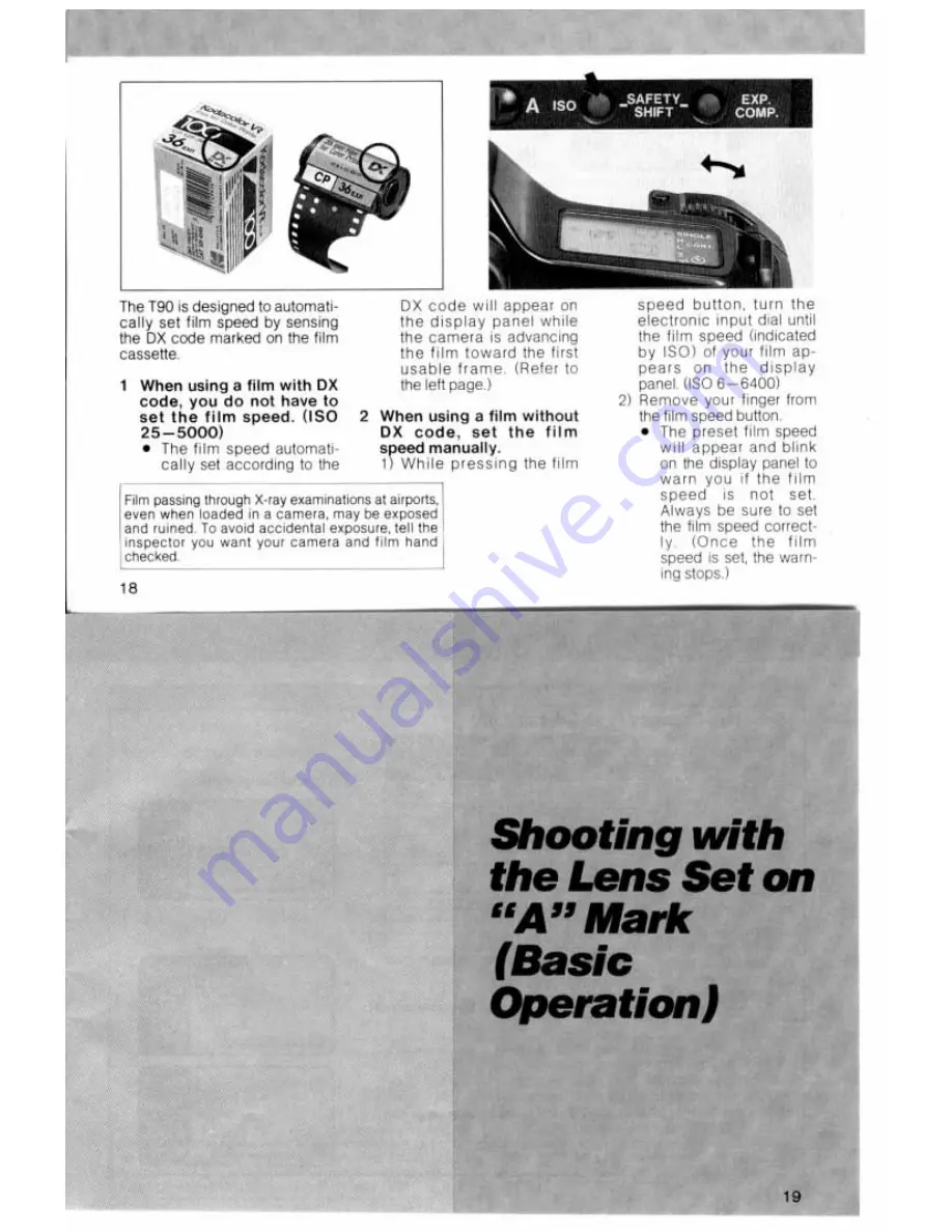 Canon T90 Instruction Manual Download Page 10