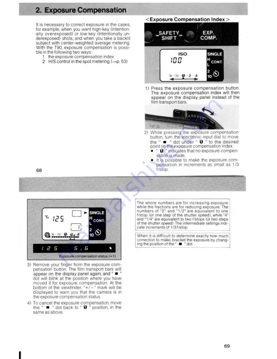 Canon T90 Instruction Manual Download Page 35