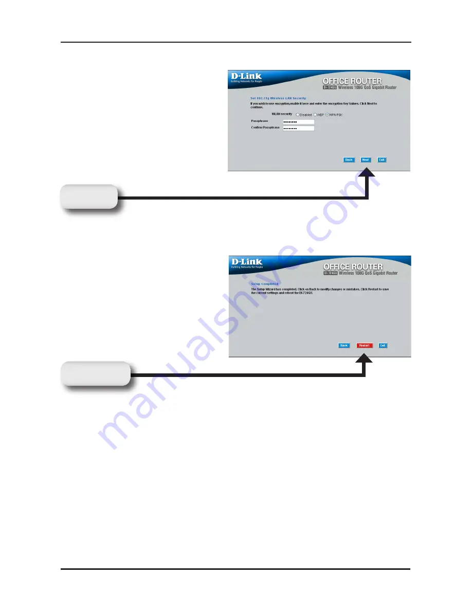 D-Link DI-724GU - Wireless 108G QoS Gigabit Office... Quick Install Manual Download Page 16