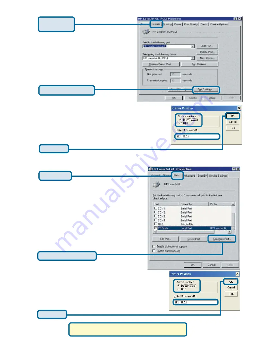 D-Link DI-824VUP+ 2.4GHz Wireless VPN Router and Print... Quick Installation Manual Download Page 14