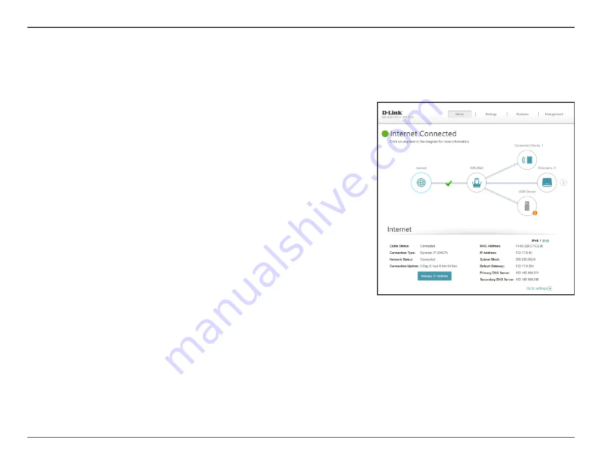 D-Link DIR-2640 User Manual Download Page 28