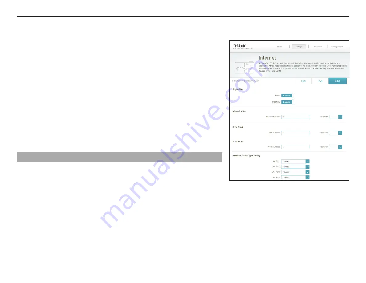 D-Link DIR-2640 User Manual Download Page 63