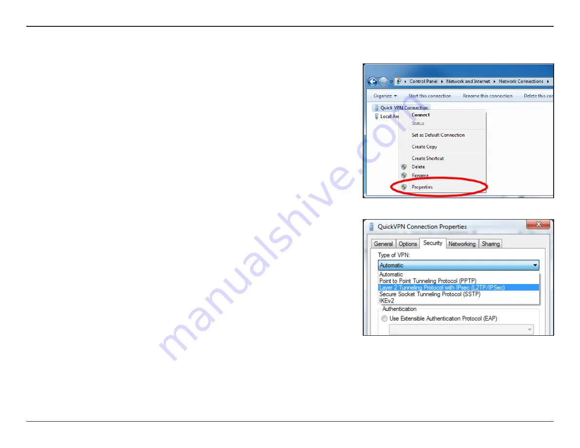 D-Link DIR-2640 User Manual Download Page 132