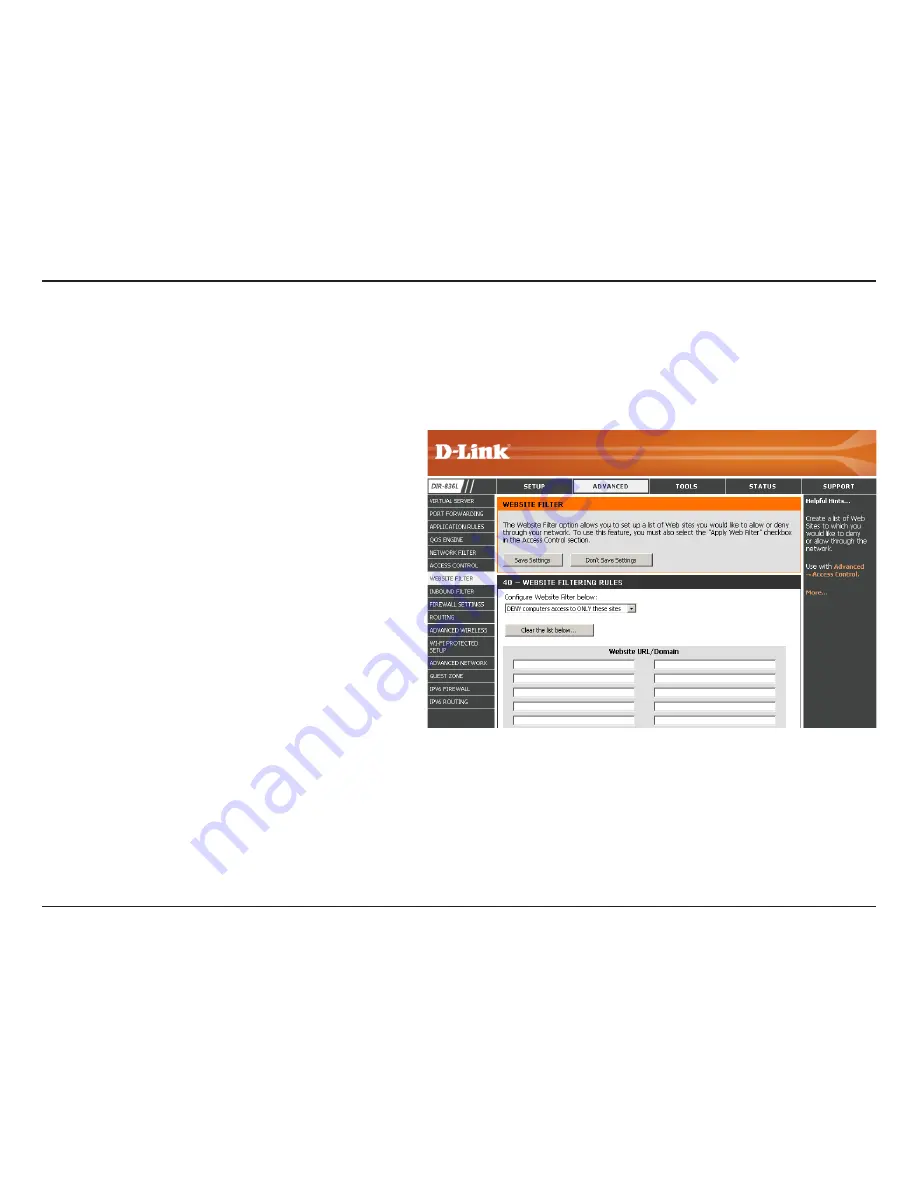 D-Link DIR-836L Manual Download Page 86