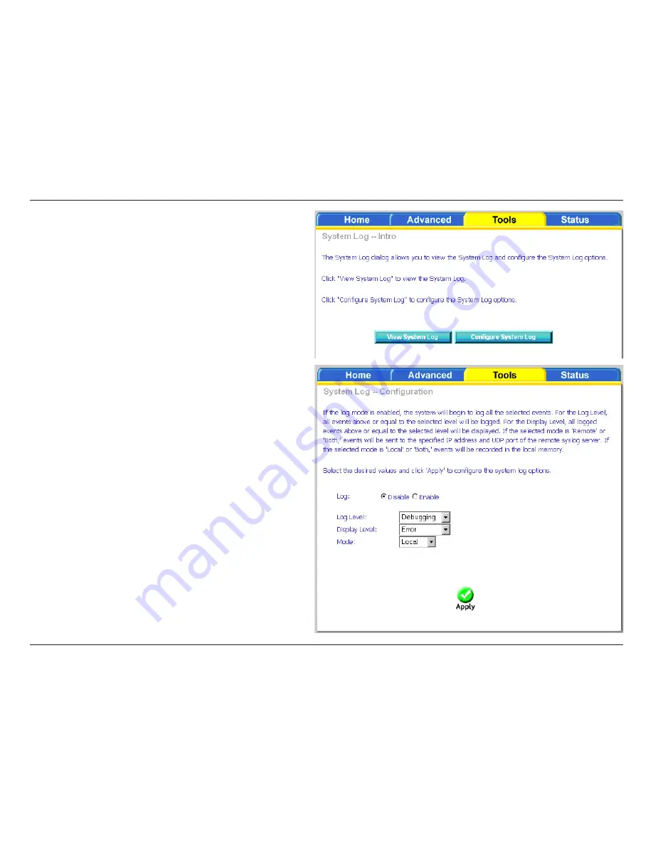 D-Link DSL-2320B - 24 Mbps DSL Modem User Manual Download Page 43