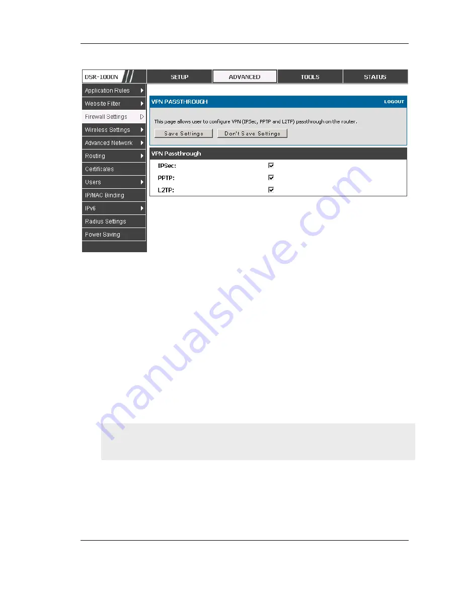 D-Link DSR-500 User Manual Download Page 79