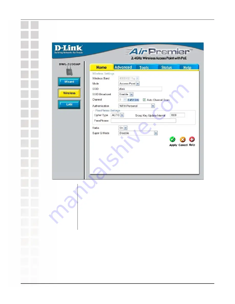 D-Link DWL-3200AP - AirPremier - Wireless Access... Product Manual Download Page 19