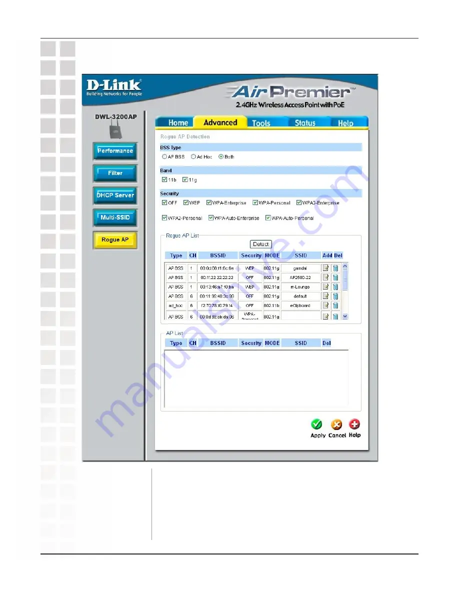 D-Link DWL-3200AP - AirPremier - Wireless Access... Скачать руководство пользователя страница 40