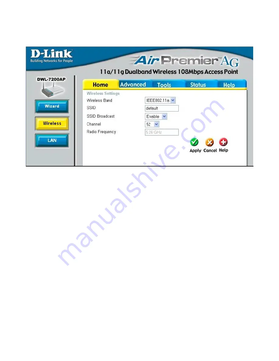 D-Link DWL-7200AP - AirPremier AG - Wireless Access... Manual Download Page 14