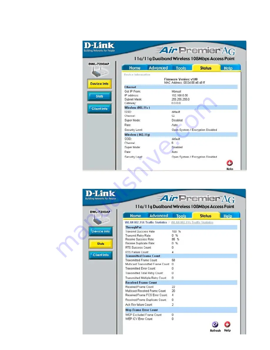 D-Link DWL-7200AP - AirPremier AG - Wireless Access... Скачать руководство пользователя страница 33