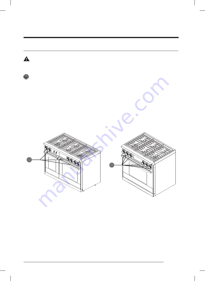 Dacor Contemporary Style Pro Series Installation Instructions Manual Download Page 89