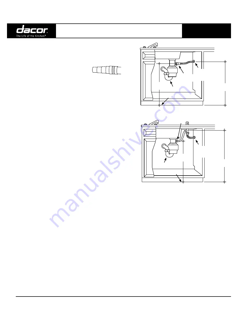 Dacor DDW24S Planning Manual Download Page 3