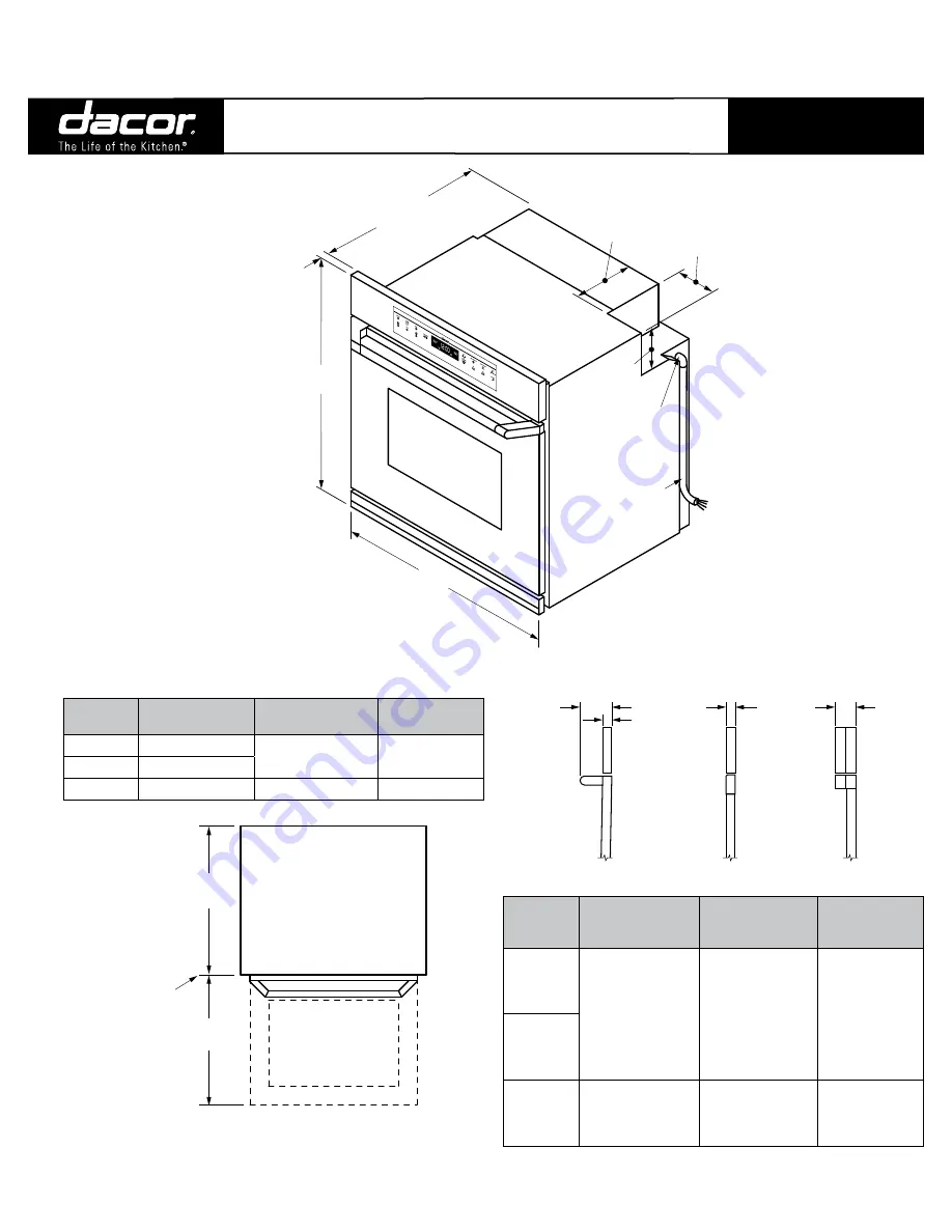 Dacor ECS Скачать руководство пользователя страница 2