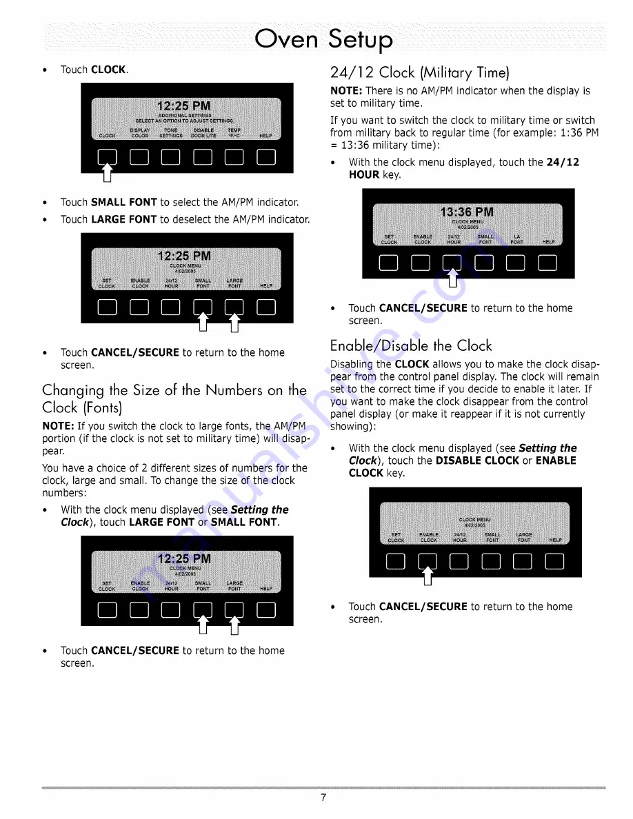 Dacor EO Series Use And Care Manual Download Page 9