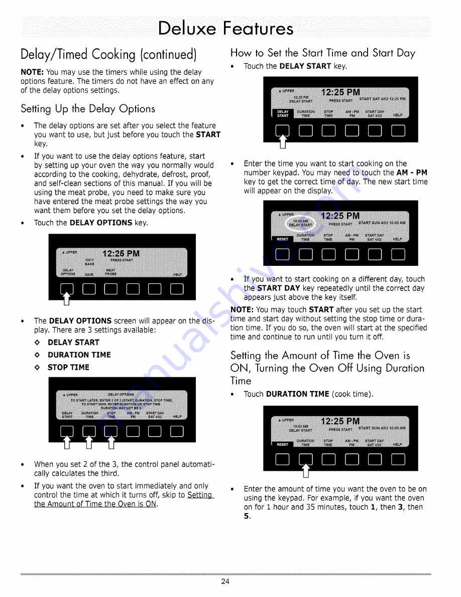 Dacor EO Series Use And Care Manual Download Page 26