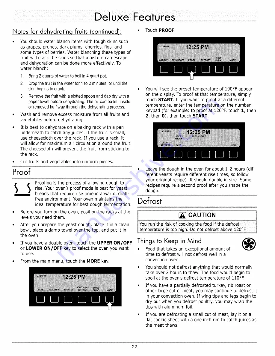 Dacor EO Series Use And Care Manual Download Page 64