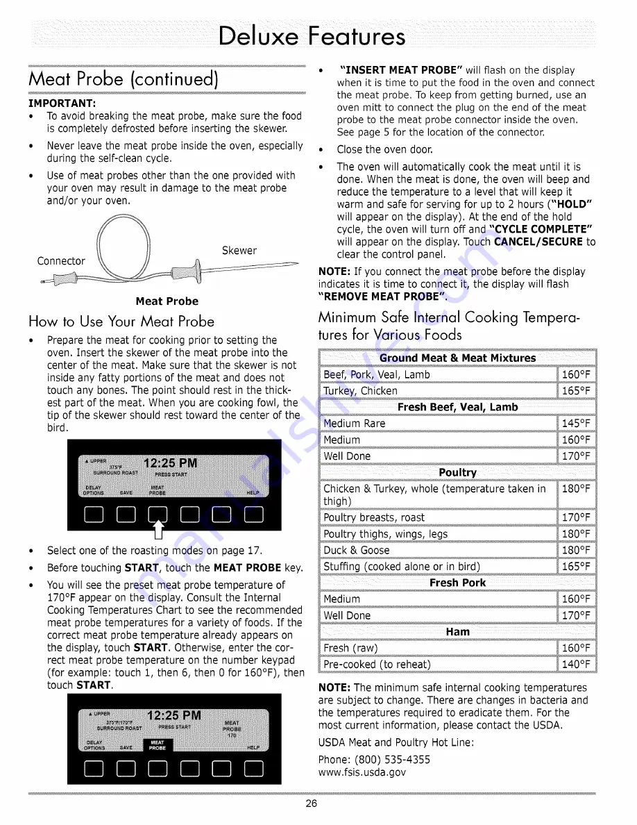 Dacor EO Series Use And Care Manual Download Page 68