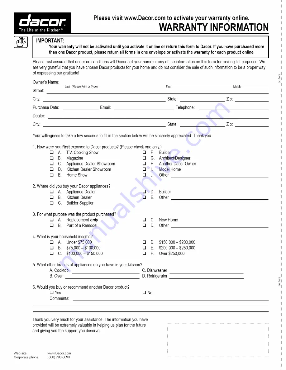 Dacor EO Series Use And Care Manual Download Page 120