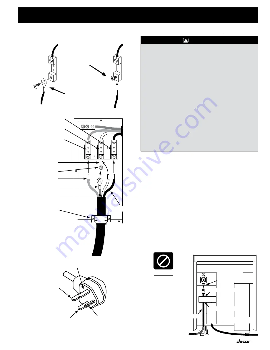 Dacor Epicure ER30DSCH Installation Instructions Manual Download Page 19