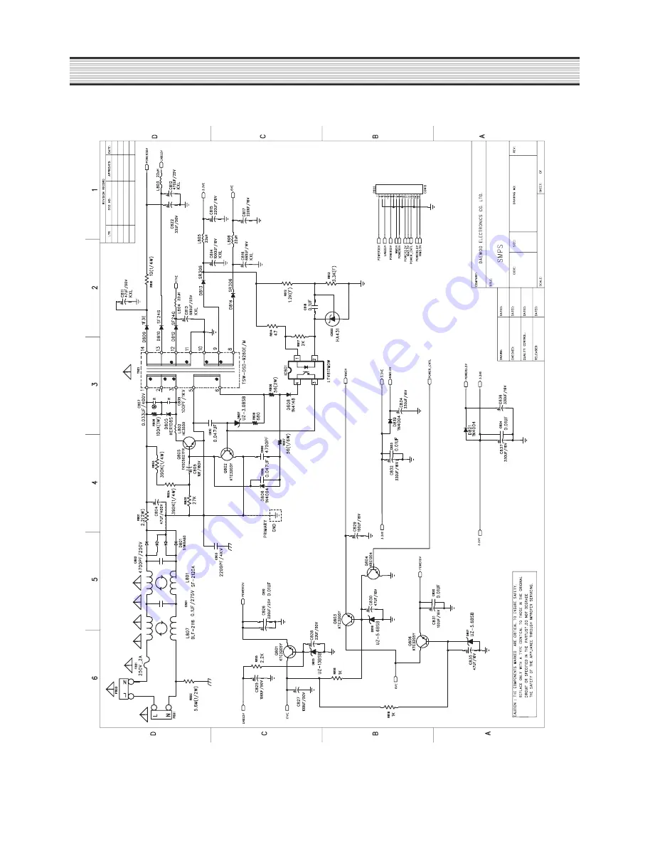 DAEWOO ELECTRONICS DSD-9251MAV Service Manual Download Page 52