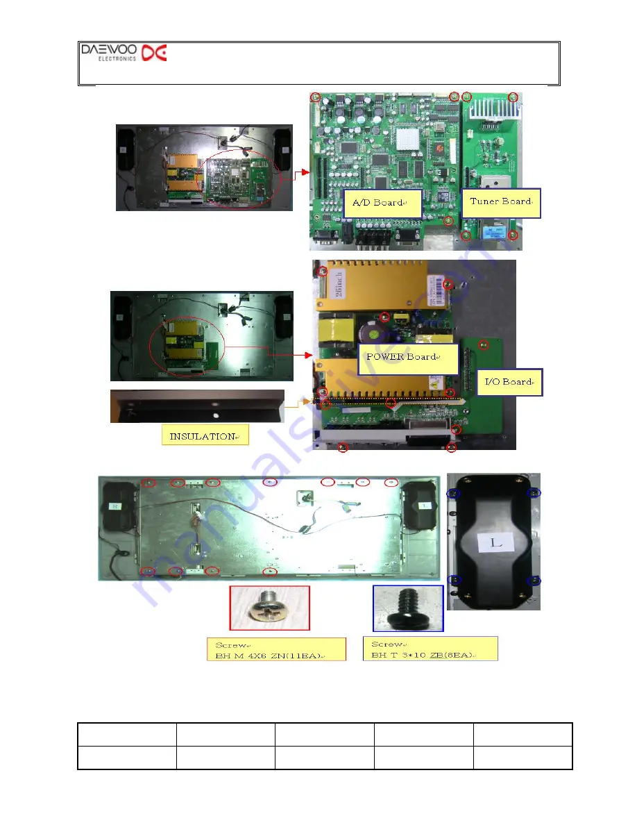 Daewoo DLP-2622 Скачать руководство пользователя страница 52