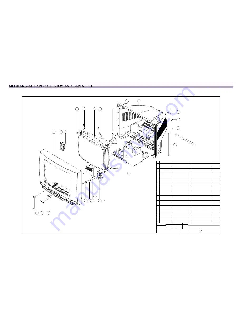 Daewoo DTU-14XX ME Service Manual Download Page 44