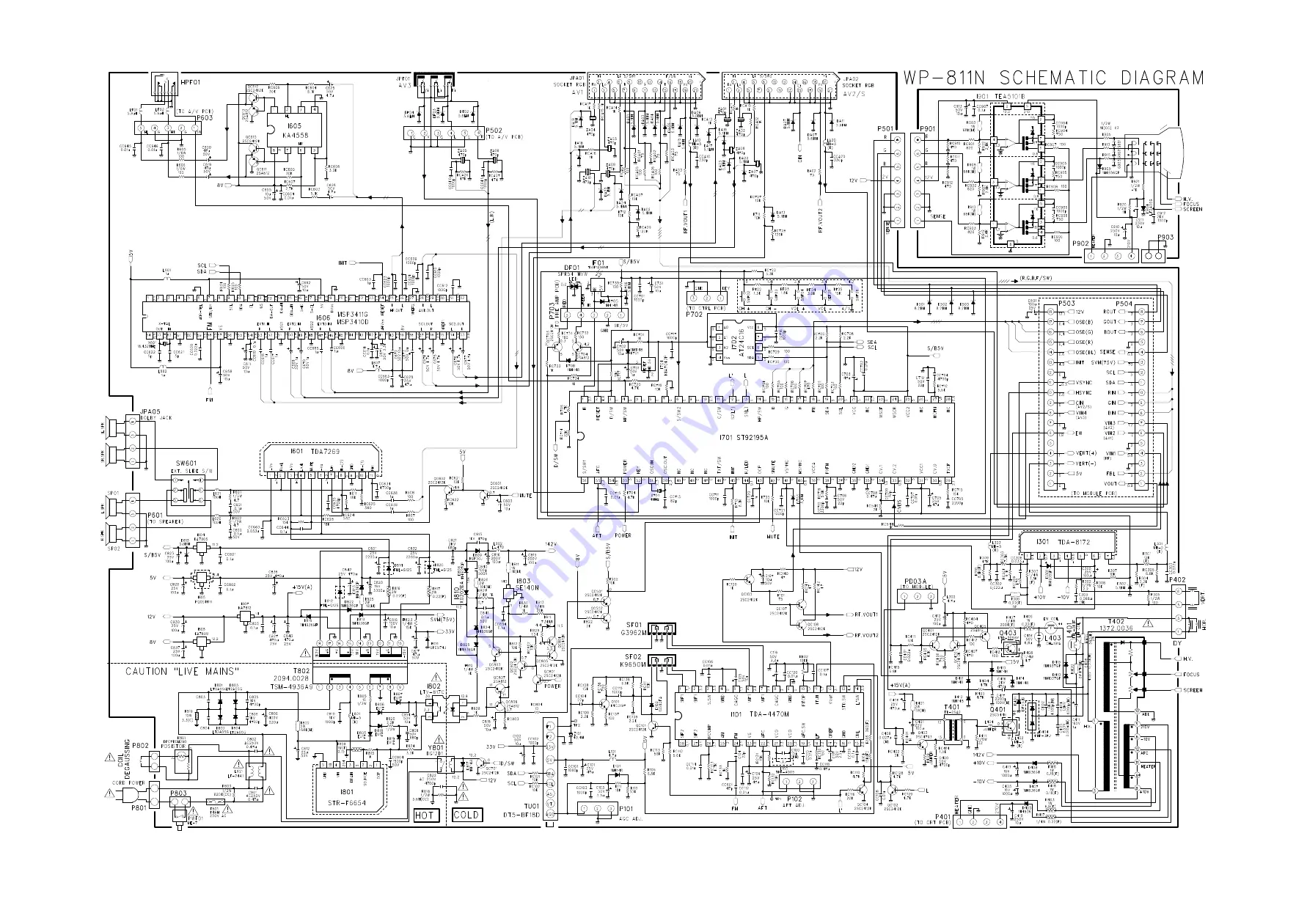 Daewoo DTW - 28W2F Service Manual Download Page 13